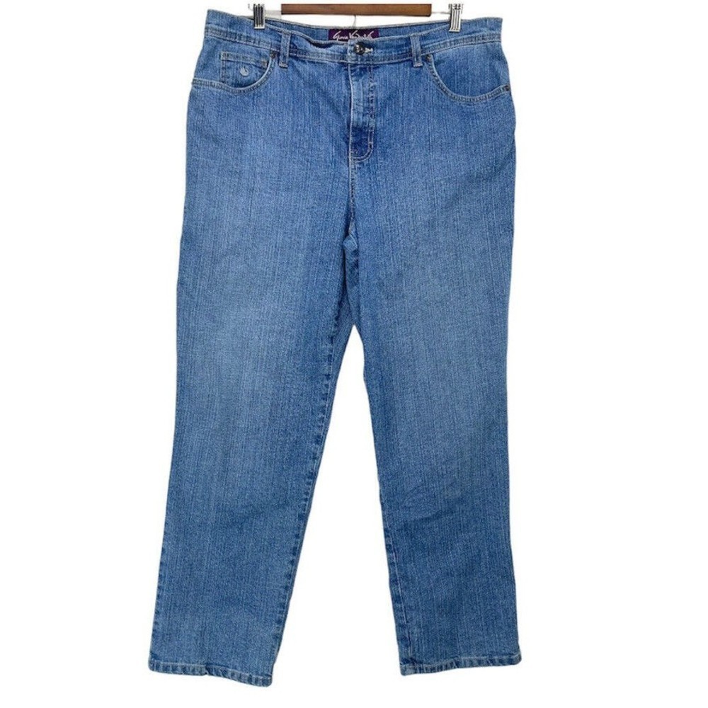 Gloria Vanderbilt Womens Jeans Size 16 Denim Blue Stretch